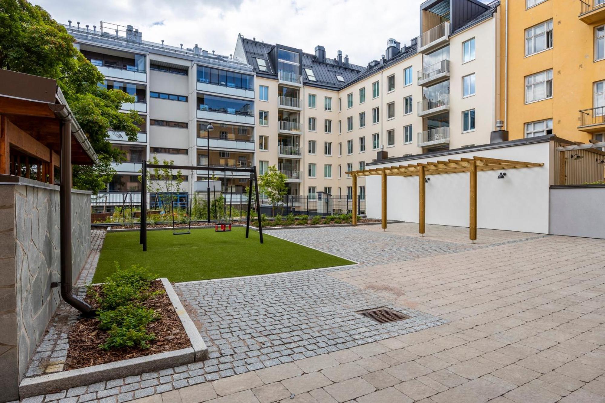 Stylish Flat In Trendy Kallio Helsinki Exterior foto